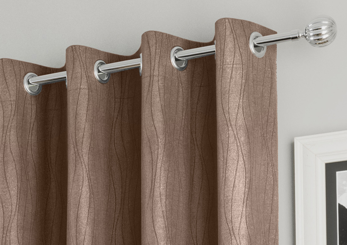 Goodwood Eyelet, Bronze - Ready Made Curtains - Image 9